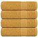 Asciugamani 4 pz Oro 50x100 cm 360 g/m² 100% Cotone - Foto miniatura 1