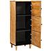 Credenza con lo scaffale Marrone chiaro 40 x 33 x 110 cm - Foto miniatura 2