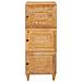 Credenza con lo scaffale Marrone chiaro 40 x 33 x 110 cm - Foto miniatura 3