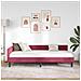 Struttura del letto ad angolo Rosso vino 100 x 200 cm - Foto miniatura 5