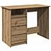 Scrivania Rovere Artigianale 102x50x75 cm in Legno Multistrato - Foto miniatura 1