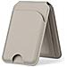Portacarte Magnetico Magsafe Universale Con Supporto Rotante - Compatibile Con Iphone E Android Grey - Foto miniatura 1
