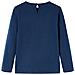 Maglietta per Bambini Maniche Lunghe Blu Marino 116 - Foto miniatura 2