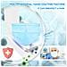 Scatola Sterilizzatrice Uv Multifunzionale Con Doppia Porta Di Ricarica Usb White - Foto miniatura 6