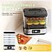Essiccatore per alimenti con 5 vassoi, 240 W, display LED, temperatura regolabile 35-75 °C, timer 1-72 ore - Foto miniatura 1