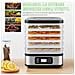 Essiccatore per alimenti con 5 vassoi, 240 W, display LED, temperatura regolabile 35-75 °C, timer 1-72 ore - Foto miniatura 3