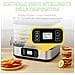 Essiccatore per alimenti con 5 vassoi, 240 W, display LED, temperatura regolabile 35-75 °C, timer 1-72 ore - Foto miniatura 2