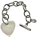 Bracciale Con Chiusura A Cuore Grande - Foto miniatura 2