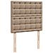 Letto Pouf con Materasso Cappucino 90x200 cm Similpelle - Foto miniatura 9
