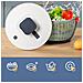 Centrifuga Per Verdure A Pressione Manuale Da 6l - Asciuga Insalata Rapido - Foto miniatura 5