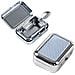 Mini Posacenere Portatile - Tascabile, Lega Di Alluminio, Coperchio A Molla, Spegnisigarette Integrato White - Foto miniatura 1