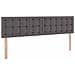 Letto con contenitore e materasso Grigio 160 x 200 cm - Foto miniatura 9