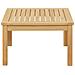 Tavolino da salotto Acacia chiaro 60 x 60 x 36 cm - Foto miniatura 3