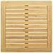 Tavolino da salotto Acacia chiaro 60 x 60 x 36 cm - Foto miniatura 4