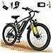 Bicicletta Elettrica 26 Pollici E-bike 250w Batteria Rimovibile 36v Autononomia 25-50km Lcd Q7 - Foto miniatura 1