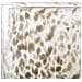 Portacandela Leo-beige-vetro-12x12x11,5 Cm - Foto miniatura 2