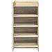 Mobile per scarpe Rovere Sonoma 48 x 36 x 92 cm - Foto miniatura 3