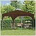 Tenda per feste a pop-up 290 x 290 x 245 cm Tortora - Foto miniatura 3