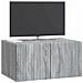 Mobile Porta TV da Muro Grigio Sonoma 59,5 x 41 x 30 cm - Foto miniatura 2
