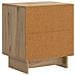 Armadio da Notte 2 pcs Rovere Artigianale 43 x 34,5 x 50 cm - Foto miniatura 7
