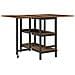 Tavolo da Pranzo 122 x 80 x 76,5 cm Legno ingegnerizzato - Foto miniatura 7