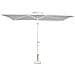 Ombrellone Da Giardino 2 X 3 Palo Centrale Bianco Per Esterno Ristorante Gelateria Bar Hotel Albergo - Foto miniatura 1