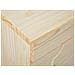 Links Cassapanca Emel Contenitore In Massello Di Pino Naturale 89x47x53h - Foto miniatura 2