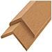 Profili Angolari per Bordi 5 pz in WPC 170 cm Color Teak - Foto miniatura 2