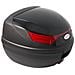 Bauletto Moto Scooter Baule Valigia Rigida Universale Nero Top Case - Foto miniatura 3