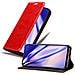 Custodia Compatibile Con Honor View 20 In Rosso Mela - Coperchio Protettiva Con Chiusura Magnetica, Funzione Stand E Tasca Per Le Carte - Foto miniatura 1