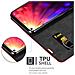 Custodia Compatibile Con Honor View 20 In Rosso Mela - Coperchio Protettiva Con Chiusura Magnetica, Funzione Stand E Tasca Per Le Carte - Foto miniatura 3