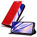 Custodia Compatibile Con Honor View 20 In Rosso Mela - Coperchio Protettiva Con Chiusura Magnetica, Funzione Stand E Tasca Per Le Carte - Foto miniatura 4