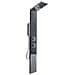 Colonna Doccia 002 4 Funzioni Acciaio Inox Getto A Cascata 2 Bocchette Idro Lombari L20xp44xh170 *** Finitura- : Cromo Lucido - Foto miniatura 2