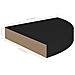 Scaffali Angolari A Parete 2 Pz Neri 25x25x3,8 Cm Mdf - Foto miniatura 3