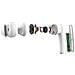 Ticpods Auricolari Anc Wireless Microfono Integrato, Bluetooth 5.0, Bianco - Foto miniatura 5