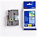 Nastro etichetta TZE531 - 12 mm Larghezza x 8 m Lunghezza - 1 Rullo - Rettangolo - Blu - Foto miniatura 3
