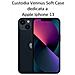 Custodia Tpu Silicone Lite Cover Soft-case Per Apple Iphone 13 Orange - Foto miniatura 2