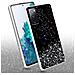 Custodia Compatibile Con Samsung Galaxy S20 Fe In Nero Con Glitter - Coperchio Protettivo In Silicone Tpu Flessibile Con Glitter Scintillanti - Foto miniatura 3