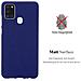 Custodia Compatibile Con Samsung Galaxy A21s In Frost Blu Scuro - Coperchio Protettivo In Silicone Tpu Flessibile - Foto miniatura 4