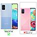 Cadorabo Custodia Compatibile Con Samsung Galaxy A71 5g In Viola - Rosso - Coperchio Protettivo Bicolore In Vetro Temperato E Silicone Tpu - Foto miniatura 2
