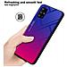 Cadorabo Custodia Compatibile Con Samsung Galaxy A71 5g In Viola - Rosso - Coperchio Protettivo Bicolore In Vetro Temperato E Silicone Tpu - Foto miniatura 6