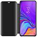 Custodia Compatibile Con Samsung Galaxy A8s In Tormalina Nera - Clear View Specchio Coperchio Protettivo Con Funzione Di Supporto Protezione A 360 Gradi - Foto miniatura 3