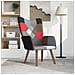Poltrona Relax in Tessuto Patchwork - Foto miniatura 5