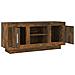 Mobile Tv Rovere Fumo 102x35x45 Cm In Legno Multistrato - Foto miniatura 3