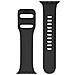 Cinturino 794 Originale Silicone Per Apple Watch 1-2-3-4-5-6-7-8-se 42 44 45mm Black - Foto miniatura 3