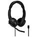 Cuffie H1000 con Microfono Connessione USB Colore Nero - Foto miniatura 1