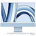 iMac Display Retina 24" 4,5K Chip M3 CPU 8 core GPU 10-core Ram 8GB SSD 256 Colore Blu - Foto miniatura 1