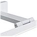 Applique Da Parete Moderno Bris Metallo Bianco Acrilico 1 Luce 12w - Foto miniatura 3