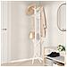 Appendiabiti Bianco 176 Cm In Ferro Verniciato A Polvere - Foto miniatura 3