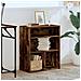 Libreria Rovere Fumo 60x30x71,5 Cm In Legno Multistrato - Foto miniatura 3